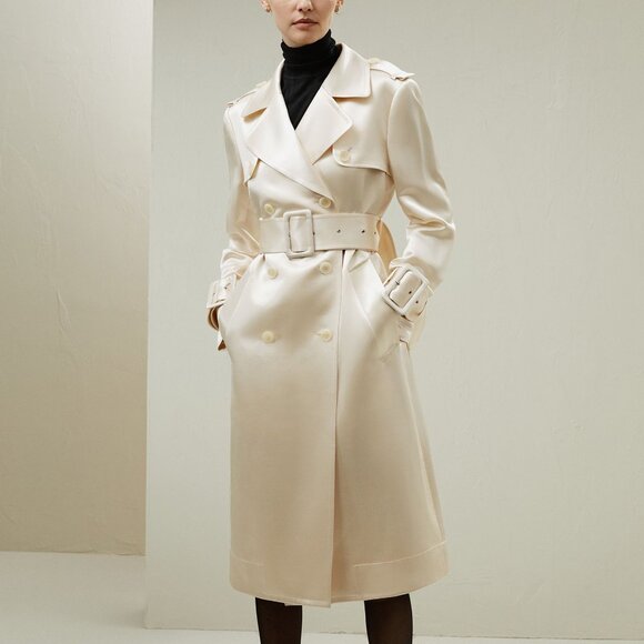 Lilysilk Jackets & Blazers - LILYSILK COAT